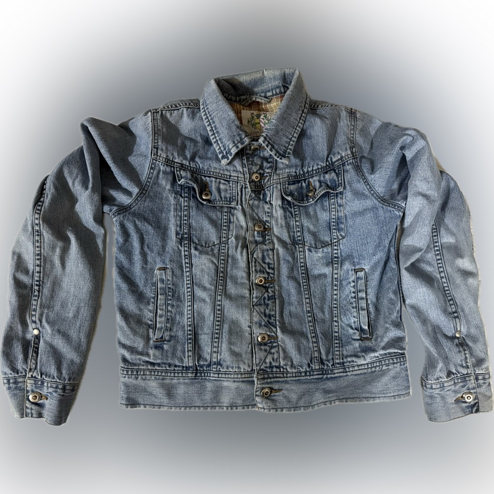 Jeans Eroica denim jean button up jacket